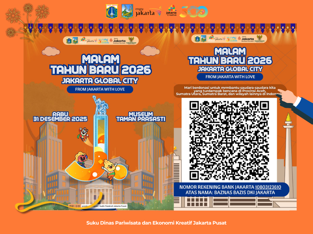 Menutup Tahun di Jakarta Pusat: Rangkul Keragaman, Rawat Harapan