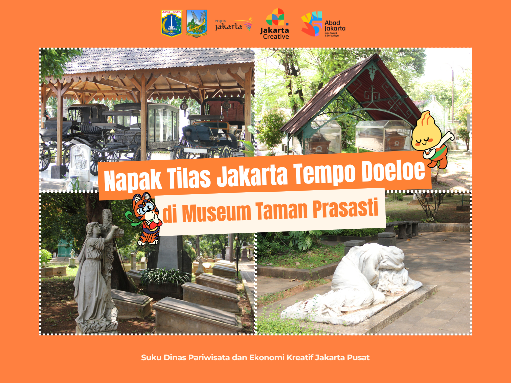 Napak Tilas Jakarta Tempo Doeloe di Museum Taman Prasasti